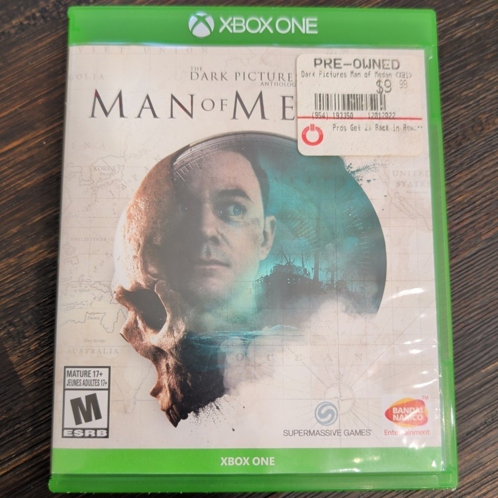 The Dark Pictures: Man of Medan (Microsoft Xbox One, 2019) Bandai Horror Game